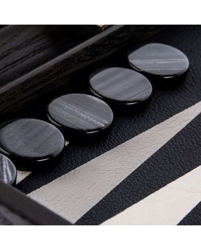 Backgammon Manopoulos - eko koža, 60 x 48 cm, crna - 5