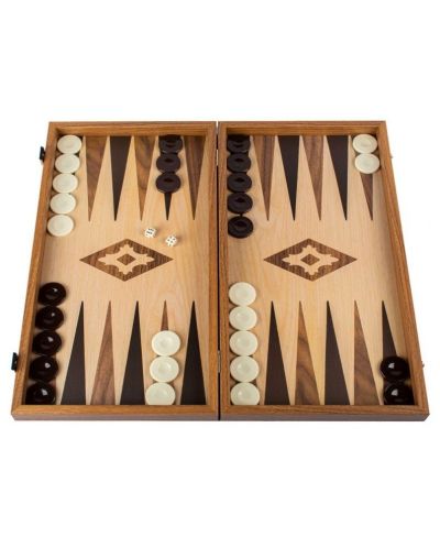 Backgammon Manopoulos - orah i hrast, 52 x 48 cm - 1