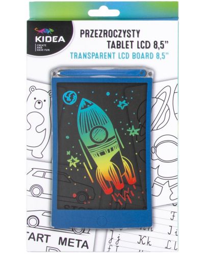 Tablet za crtanje Kidea - LCD zaslon, plavi - 1