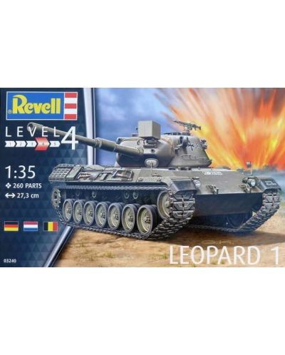 Sastavljeni model Revell - Tenk G. K. Leopard 1 (03240) - 1