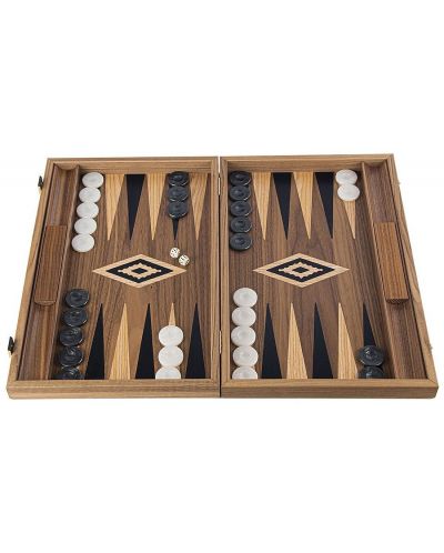 Backgammon Manopoulos - Američki orah, 38 x 23 cm - 1