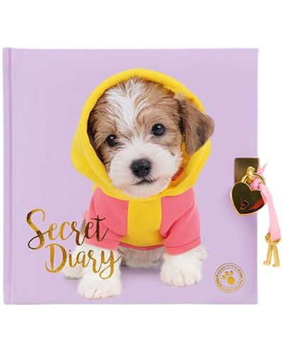 Tajni dnevnik s lokotom Studio Pets - Jack Russell štene - 1