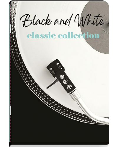 Bilježnica Black&White - Classics, А4, 60 listova, široki redovi, asortiman - 1