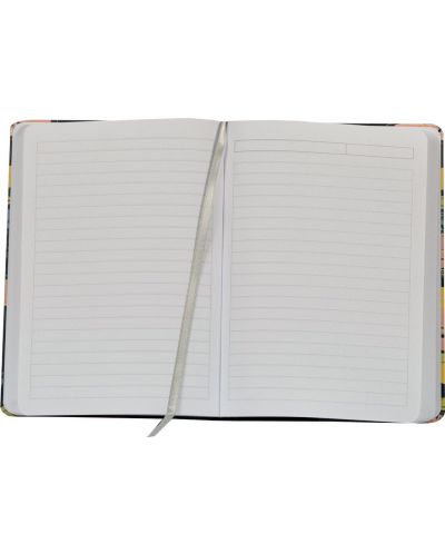 Bilježnica Colori - A5, 200 listova, široki redovi, tvrdi uvez, asortiman - 5
