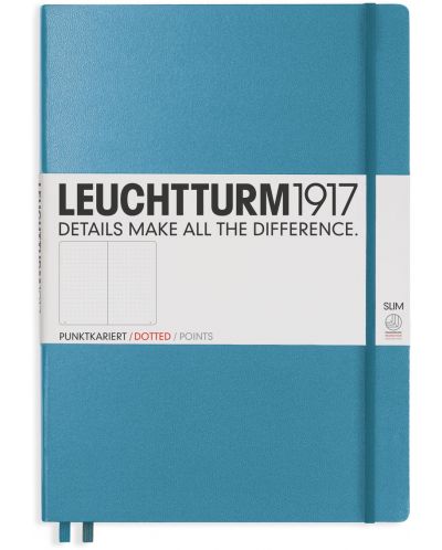 Rokovnik Leuchtturm1917 - А4+, točkaste stranice, Nordic Blue - 1