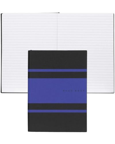 Bilježnica Hugo Boss Gear Matrix - A5, s linijama, plava - 2
