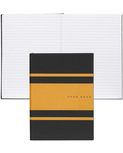 Bilježnica Hugo Boss Gear Matrix - A5, s linijama, žuta - 3