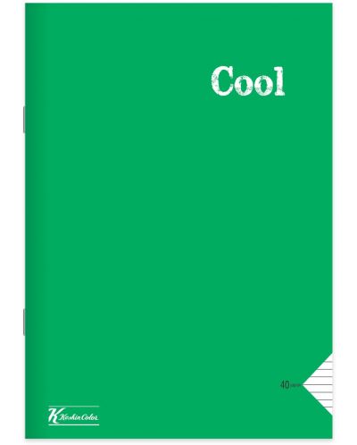 Bilježnica Keskin Color - Cool, A4, 80 listova, široke linije, asortiman - 2