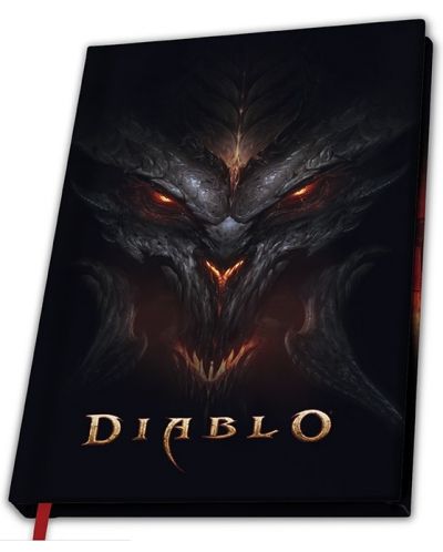 Bilježnica ABYstyle Games: Diablo - Lord Diablo, A5 format - 1
