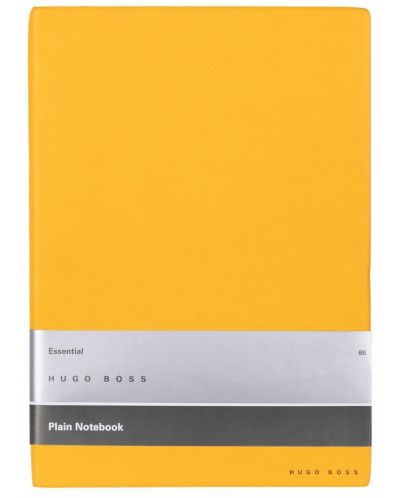 Bilježnica Hugo Boss Essential Storyline - B5, bijeli listovi, žuta - 1