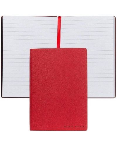 Bilježnica Hugo Boss Essential Storyline - A5, s linijama, crvena - 3