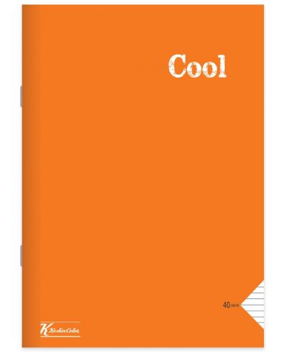 Bilježnica Keskin Color - Cool, A4, 80 listova, široke linije, asortiman - 1