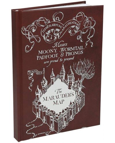 Bilježnica ABYstyle Movies: Harry Potter - Marauder's Map, A5 format - 1