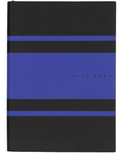 Bilježnica Hugo Boss Gear Matrix - A5, s linijama, plava - 1