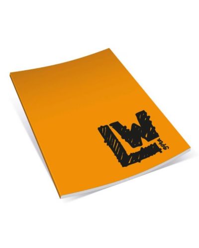 Bilježnica A4 Gipta LW - Široki redovi, 40 listova, asortiman - 2