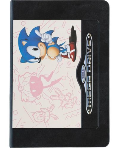 Rokovnik Erik Games: Sonic the Hedgehog - Cartridge, format A5 - 1