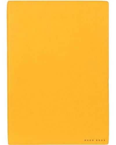 Bilježnica Hugo Boss Essential Storyline - B5, bijeli listovi, žuta - 3