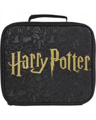 Toplinski izolirana torba za ručak Uwear - Harry Potter Gold Logo - 1