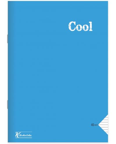 Bilježnica Keskin Color - Cool, A4, 100 listova, široke linije, asortiman - 3