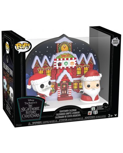 Tematski kalendar Funko POP! Disney: The Nightmare Before Christmas - Dual Side Countdown - 6