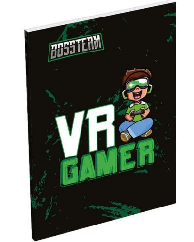 Bilježnica Lizzy Card Bossteam VR Gamer - А7 - 1