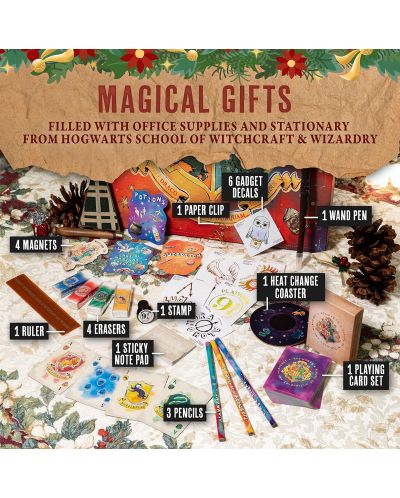 Tematski kalendar Paladone Movies: Harry Potter - Holidays at Hogwarts - 4