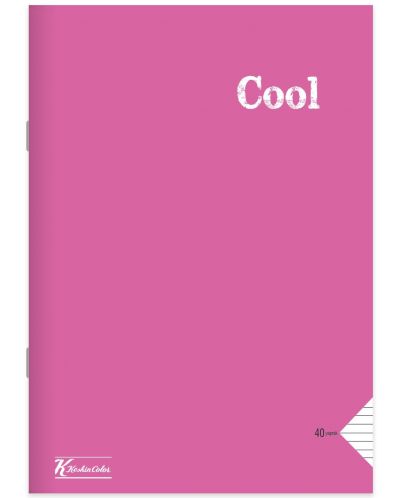 Bilježnica Keskin Color - Cool, A4, 80 listova, široke linije, asortiman - 5