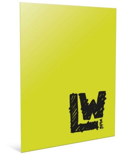 Bilježnica A4 Gipta LW - Široki redovi, 40 listova, asortiman - 3