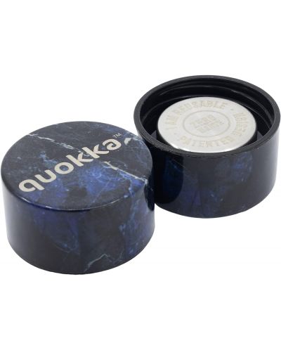 Termo boca Quokka Solid - Black Marble, 510 ml - 2