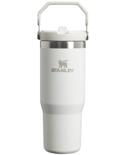Termo šalica Stanley The IceFlow - Flip Straw, 890 ml, bijela - 1