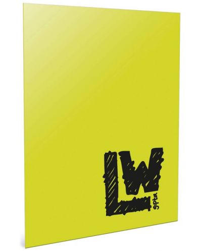 Bilježnica A5Gipta LW - Široki redovi, 60 listova, asortiman - 5