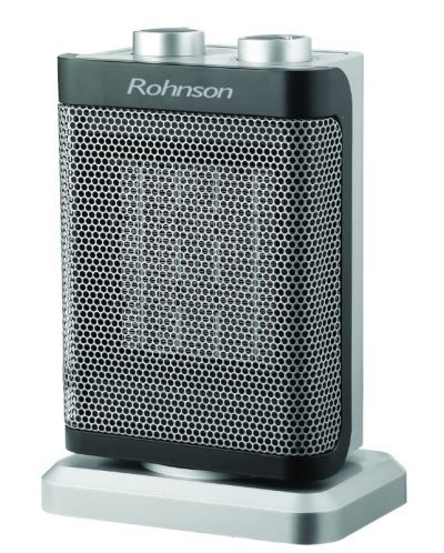 Ventilatorska grijalica Rohnson - R-8063, 1500 W, srebrna/crna - 4