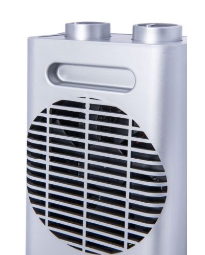 Ventilatorska grijalica Rohnson - R-8063, 1500 W, srebrna/crna - 6