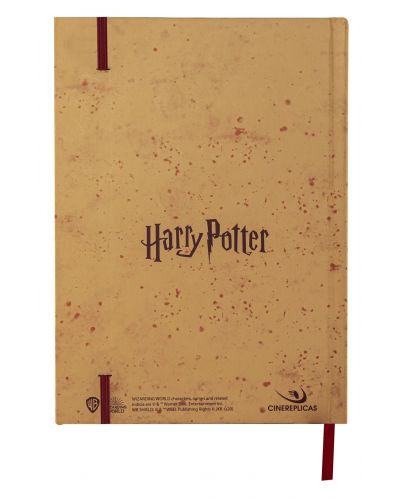 Bilježnica Cine Replicas Movies: Harry Potter - Marauder's Map, A5 - 7