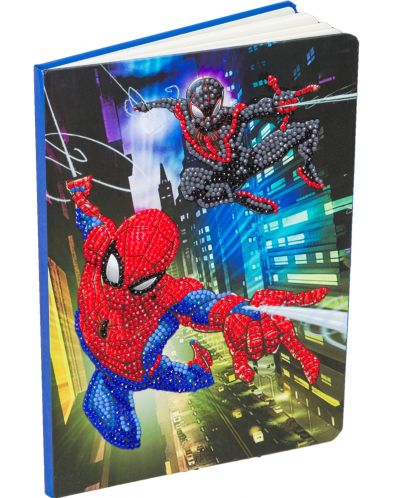 Bilježnica s dijamantnim goblenom Craft Buddy - Spiderman - 2
