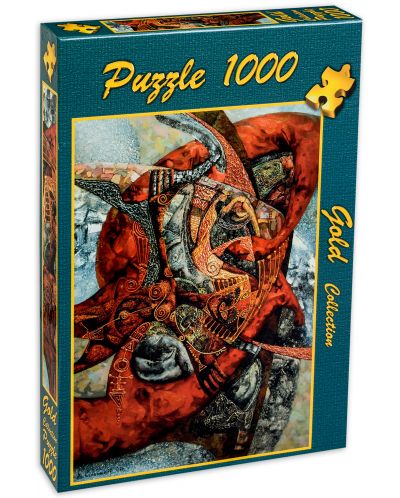 Puzzle Gold Puzzle od 1000 dijelova - Težina strasti - 1