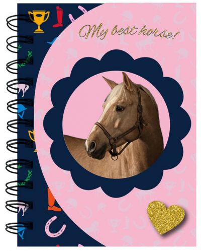 Bilježnica s magnetskim zatvaranjem Paso Horse - My Best Horse, А6 - 1