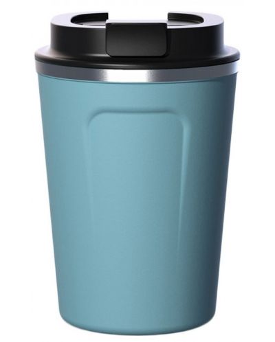 Termo šalica Asobu Coffee Compact - 380 ml, plava - 1