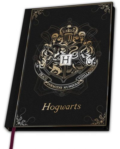 Bilježnica ABYstyle Movies: Harry Potter - Hogwarts, A5 format - 1