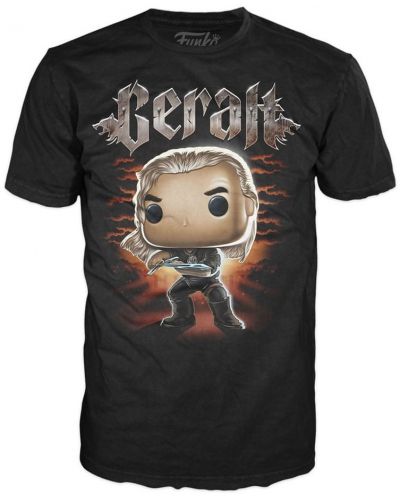 Majica Funko Television: The Witcher - Geralt (Training) - 1