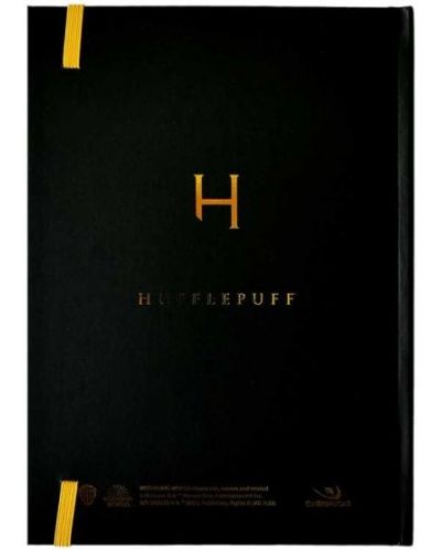 Bilježnica sa straničnikom CineReplicas Movies: Harry Potter - Hufflepuff, A5 format - 5