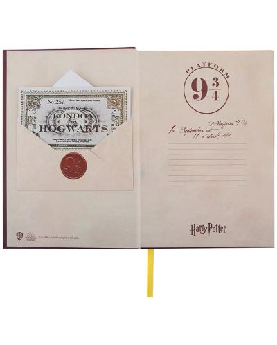 Bilježnica Cinereplicas Movies: Harry Potter - Hogwarts Express, формат А5 - 3