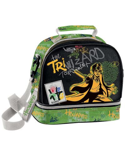 Termo torba za ručak Graffiti Harry Potter - The Wizard, zelena - 1