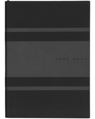 Bilježnica Hugo Boss Gear Matrix - A5, s točkicama, crn - 1