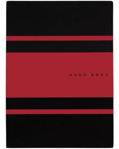 Bilježnica Hugo Boss Gear Matrix - A5, s točkicama, crvena - 1