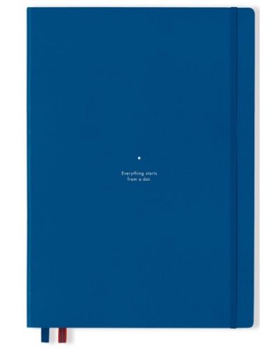 Bilježnica Leuchtturm1917 Bauhaus 100 - А5, plava, točkaste stranice - 2