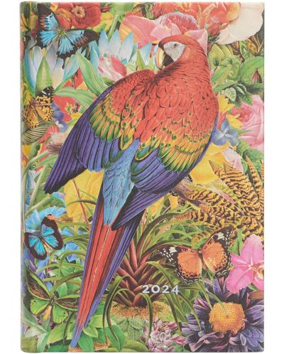 Bilježnica Paperblanks Tropical Garden - Mini, 208 listova, 2024 - 1
