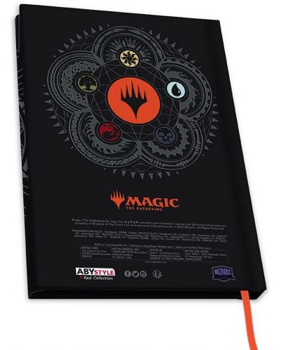 Bilježnica ABYstyle Games: Magic the Gathering - Planeswalker, A5 format - 2