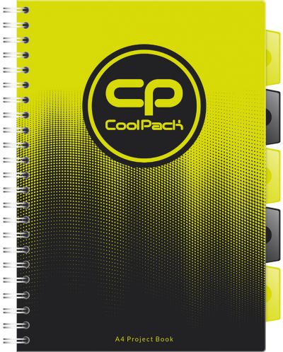Bilježnica sa spiralom Cool Pack - A4, Gradient Lemon - 1