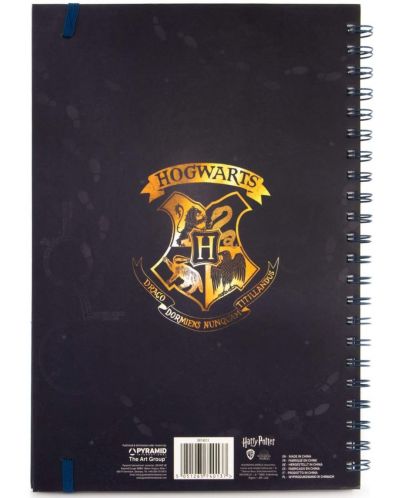 Bilježnica Pyramid Movies: Harry Potter - Marauder's Map, sa spiralom, A4 format - 5